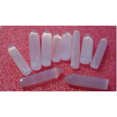 Selenite wand points  x10 (small)