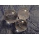 Clear Quartz Crystal Spheres (3)