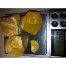Orange Calcite x4